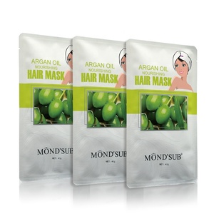 MOND'SUB <span class=keywords><strong>Masque</strong></span> <span class=keywords><strong>capillaire</strong></span> à l'huile d'argan 40g <span class=keywords><strong>Masque</strong></span> <span class=keywords><strong>capillaire</strong></span> pour cheveux secs et abîmés OEM - Product Image 4