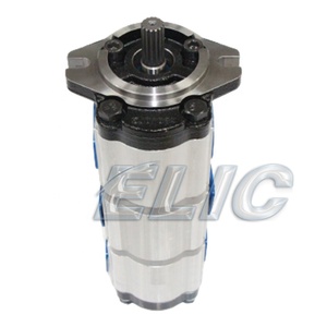 Elic 31FT-01300 triple 20300-080C pompe de charge KAYABA pompe à engrenages pompe pilote KPR4-12-12-8 - Product Image 3