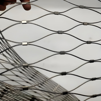 Maille de câble en acier inoxydable 304 316 pour volière, zoo, enclos de tigres et d'oiseaux