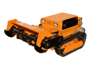 Robot <span class=keywords><strong>Desbrozadora</strong></span> 27HP con Control Remoto para Pendientes, Cortadora de Césped con Control Remoto para Gestión de Vegetación - Product Image 3
