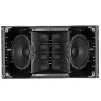 Enceinte Line Array active bidirectionnelle PA, double 8 pouces, équipement sonore de scène DJ, 1400W, boîtier en plastique