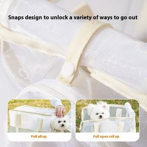 Sac à crottes étanche de grande capacité pour chiens et chats pour l'extérieur Transporteur de transport portable pour animaux de compagnie - Product Image 5