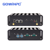 Mini PC Industrial GOWINPC GY-K312, Placa Base Intel de 5.ª Generación Broadwell-5200U, SATA M.2, Compatible con Pantalla Dual 4K, Windows 11