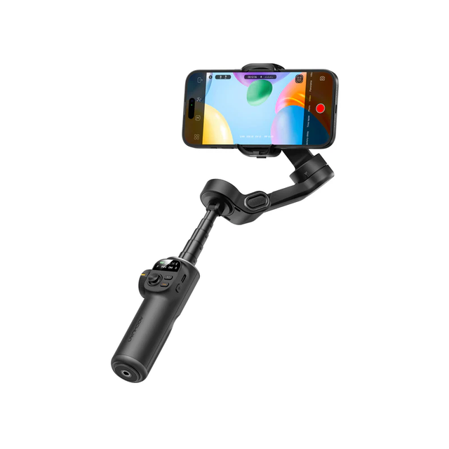 AOCHUAN Smart X2Mini Smartphone Gimbal Stabilizer 3 Axis AI Tracking Handheld Built-inExtension Rod Bluetooth Foldable Vlogging