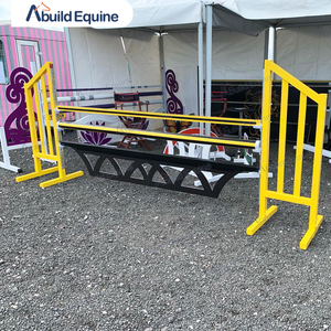 Barriera per Salto Equestre a Forma Semplice Resistente ai Raggi UV con Binario a Occhiello - Product Image 6