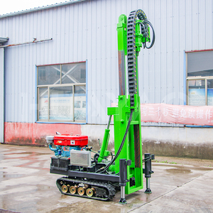 Screw Ground Hole Installation Machine Rotary Drilling Dig Solar <b>Pile</b> <b>Driver</b> Machine Crawler Lithuania for Sale Ground Hole Dril - Product Image 4