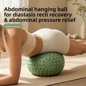<span class=keywords><strong>Palla</strong></span> da Yoga in PVC per Pressione Addominale, Pilates, Massaggio Addominale, Recupero Post-Parto del Pavimento Pelvico, Mini Yoga per Appiattire la Pancia - Product Image 3
