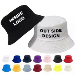 Chapeau Bob Réversible Personnalisé avec Logo – Broderie Artisanale, Protection Solaire, Chapeau de Pêcheur, Casquette Bob, Chapeau Décontracté pour Voyage et Pêche - Product Image 1