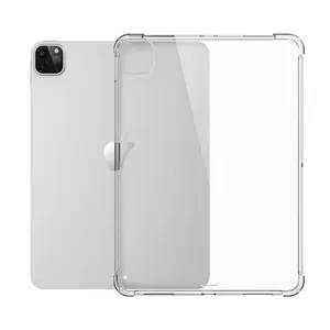 Shockproof Drop-Resistant Flexible Tablet Case For IPad Pro 11.0 Clear Airbag Back Tablet Cover Ultra Slim With Four Corners