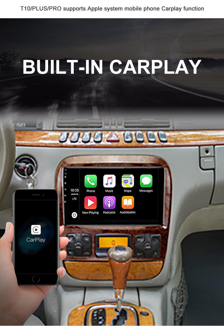 GPS Navigation 9 inch Android 11.0 for Mercedes Benz S Class W220 S280 S320 1998-2005