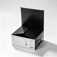 Caja de Cartón Corrugado Personalizada, Reciclada, con Cierre Automático, Impresa, para Productos de Uso Diario, Caja de Embalaje de Cartón para Pedidos