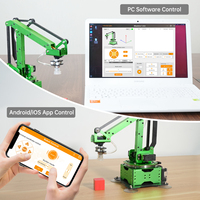 Hiwonder MaxArm Python Programación Extensión de riel deslizante Robot Soporte AI Vision y Sensores Expansión Kits robóticos