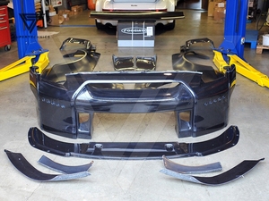 Kit corpo largo FRP in fibra di vetro stile Rocket Bunny per <span class=keywords><strong>Nissan</strong></span> <span class=keywords><strong>GTR</strong></span> R35 2008-2016 - Product Image 2