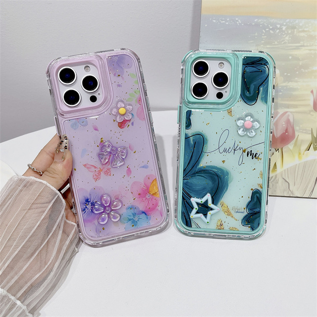 For Xiaomi Poco X7 Pro 5G girl woman design Mobile Phone case with Decoration 3 in 1 painted epoxy case