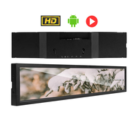 Ecrans LCD larges écran publicitaire barre extensible écran LCD pour kiosques publicitaires de supermarché Tv Digital Signage