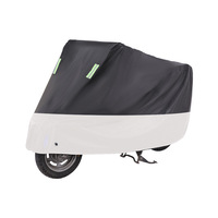 Housse de protection intégrale épaissie populaire pour moto et véhicule électrique avec film en aluminium, protection contre la pluie, le soleil et la poussière