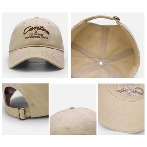 Casquette de baseball à 5 panneaux bicolore tendance pour hommes et femmes, logo brodé personnalisé en gros, casquette snapback, casquette de papa, casquette de camionneur vintage - Product Image 4