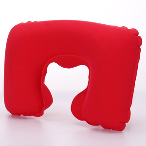 Almohada de viaje ligera, almohada inflable en forma de U para el cuello, promocional - Product Image 3