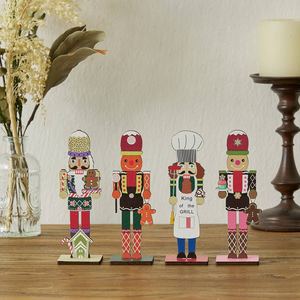 Xuyên biên giới người Anh bằng gỗ <span class=keywords><strong>nutcracker</strong></span> đồ trang trí Giáng sinh đồ trang trí nhà trang trí sáng tạo đồ chơi giáng sinh - Product Image 2