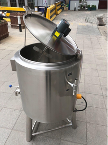 เครื่องพาสเจอร์ไรซ์ขนาดเล็กสำหรับฟาร์ม รุ่น Steam50L/100L/300/500l สำหรับวัสดุเพาะเห็ด น้ำผลไม้ โยเกิร์ต ไข่ และนม - Product Image 3