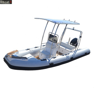 2019 Año Nuevo barco barato de la costilla de la fibra de vidrio del fondo de los 5.8M de China de los 19ft - Product Image 4