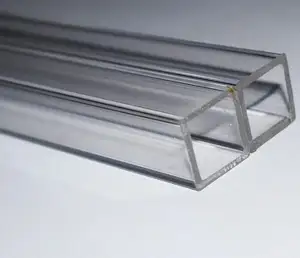 Transparent Acrylic PVC Square Tube Pipe