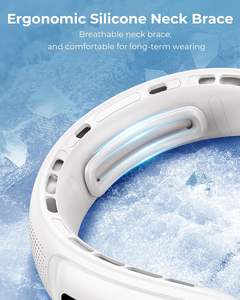 Ventilador de Cuello Portátil USB Recargable sin Aspas, Mini Ventilador de Refrigeración con Tres Velocidades para Uso Doméstico y Deportivo, Venta al por Mayor - Product Image 2