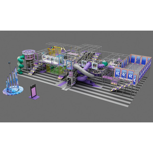 Aire de jeux pour enfants, jeux de ville, aire de jeux intérieure, parc commercial Cyberpunk Circus - Product Image 6