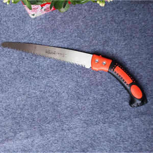 Sierra de mano de 270 mm con mango de PVC de múltiples dientes para cortar madera y uso en jardinería - Product Image 2