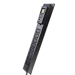 Multiprise industrielle montage en rack PDU 220-250V 16A 8 sortie IEC C19 moniteur à distance <span class=keywords><strong>RS485</strong></span> <span class=keywords><strong>unit</strong></span>é de Distribution d'alimentation intelligente - Product Image 1