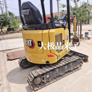 Caterpillar de segunda mano usado CAT 301,7 mini excavadoras sobre orugas certificado CE con maquinaria de cubo de Japón - Product Image 1