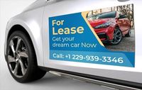 Calcomanías Magnéticas Personalizadas para Autos, Resistentes al Agua, Multicolores, con Logotipo de Empresa, Publicidad Comercial, Impresión UV, Letrero Magnético Personalizado con Acabado Brillante