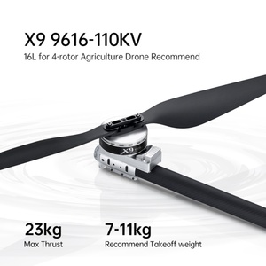 Système de moteur sans balais SJY-X9, moteur + ESC + hélice pour accessoires de drone à charge lourde, IPX6, tube de 40 mm - Product Image 5
