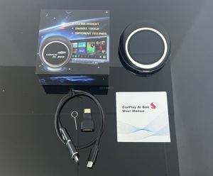 <span class=keywords><strong>CP</strong></span>-808通用无线CarPlay适配器，具有安卓13触摸屏和遥控功能 - Product Image 3
