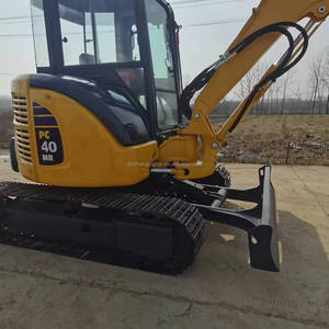Usato komatsu pc40mr escavatore PC40MR PC40MR-2 PC40-7 PC55 PC35 escavatore con Dozer - Product Image 3