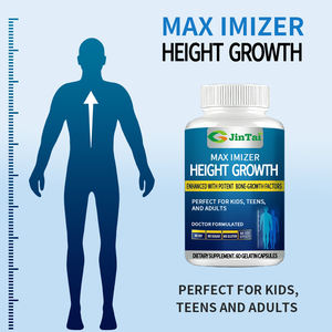 Capsules OEM d'extrait de plante amélioré pour la croissance, supplément vitamine D calcium zinc 60 gélules/bouteille pour augmentation de la masse osseuse - Product Image 3