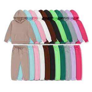 Boys And Girls Hoodie Sweater Suit Children Hoodie Set Wholesale Kids Jogger Sets Customize Kids Tracksuits Sets