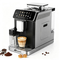 Machine à café automatique programmable à écran tactile Anbolife 20Bar avec nettoyage automatique à un bouton, fabricant