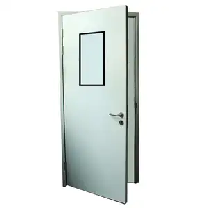 High Quality Hollow Steel Exterior Fire Resistant Doors Customized Size Metal 180min Fire-rated Door With American Certificate