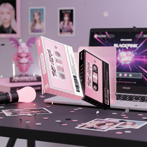 แบล็คพิงค์-เดอะ เกม โอเอสที เดอะ เกิร์ลส์ [รีฟ เวอร์ชั่น] ซีดีเพลงเคป๊อปเกาหลีพร้อมการ์ด QR และที่ใส่การ์ดสำหรับผู้ใหญ่ - Product Image 3