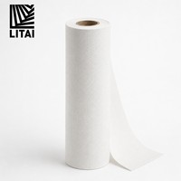 Rouleau de toile en coton et lin 420GSM 44/38 pour peinture artistique et impressions murales décoratives