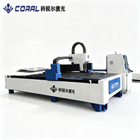 Mesin Pemotong Laser Serat CNC Profesional CRL-3015A-1500W Platform Tunggal untuk Plat Lembaran Logam