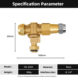 Máy phun nông nghiệp vòi phun 360 ° ROTARY kim loại Mist Spray cho Orchard Máy phun - Product Image 4
