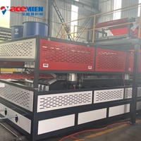 Línea de Extrusión de Láminas de Techo Corrugadas de PVC UPVC, Máquina de Fabricación de Tejas Onduladas, Equipo de Producción