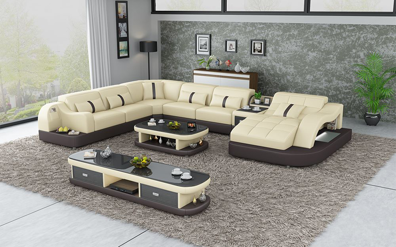 Beige+Marrone scuro