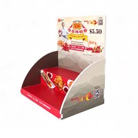 Présentoir publicitaire en carton mousse PVC, unité de présentation de produits, boîte, petit présentoir de comptoir, présentoir de table
