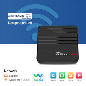 X88pro <span class=keywords><strong>Mini</strong></span> Nuevo Android TV Box 9.0 S905X3 Quad Core BT 4.0 2.4G&5G WiFi Dual 4gb Ram 32gb Rom Tv Box X88 Pro <span class=keywords><strong>Mini</strong></span> Set Top Box - Product Image 6