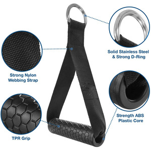 Phụ Kiện Thể Dục Cao Cấp Ròng Rọc Phòng Tập Thể Dục Sức Mạnh Tập Thể Dục Tập Thể Dục Tay Cầm Với Vòng D Và Vải - Product Image 2