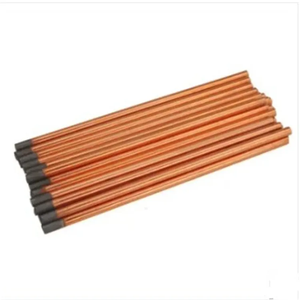 銅コーティングされた尖ったアーク空気ガウジング炭素銅コーティングされた尖ったアーク空気ガウジング炭素電極ロッド10*355mm - Product Image 4