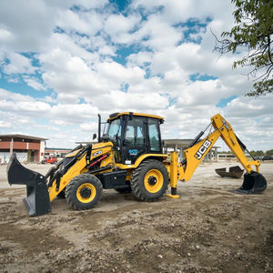 <span class=keywords><strong>JCB</strong></span> Original usado 3CX retroexcavadora Mini 4WD excavadora de ruedas con capacidad de carga de 3 toneladas motor en buenas condiciones y motor - Product Image 4